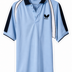 Polo Butterfly Bleu ciel
