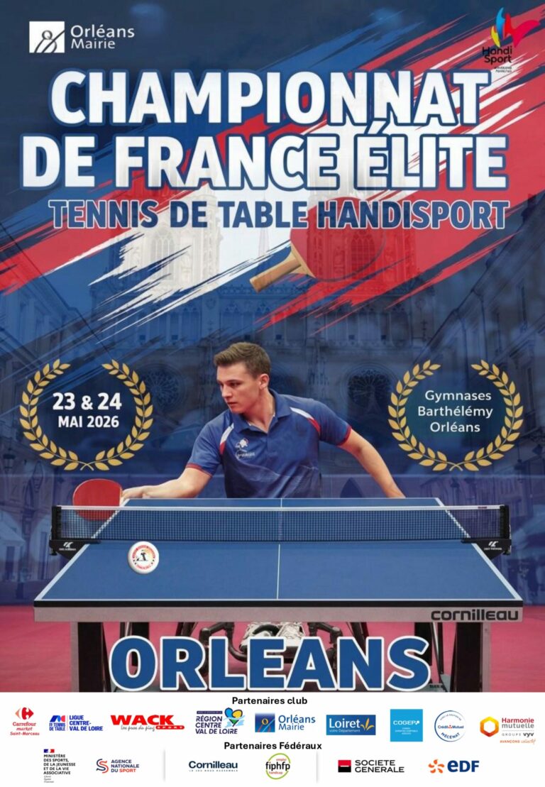HANDISPORT: Championnat de France Individuel Elite par classe (1-10)