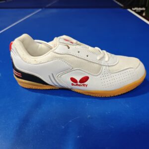 chaussures Butterfly radial blanche et rouge