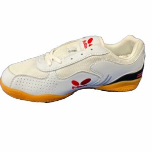 Chaussures Butterfly radial blanche et rouge